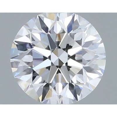 Certified Diamond GIA Carats 0.18 Color D Clarity VVS2  EX  EX  EX Fluorescence NON Brown No Green No Milky No EyeClean 100%