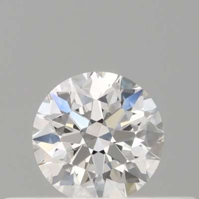 Certified Diamond GIA Carats 0.25 Color E Clarity VVS1  EX  EX  EX Fluorescence NON Brown No Green No Milky No EyeClean 100%