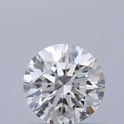 Certified Diamond GIA Carats 0.52 Color F Clarity VVS1  EX  EX  EX Fluorescence NON Brown No Milky No EyeClean 100%