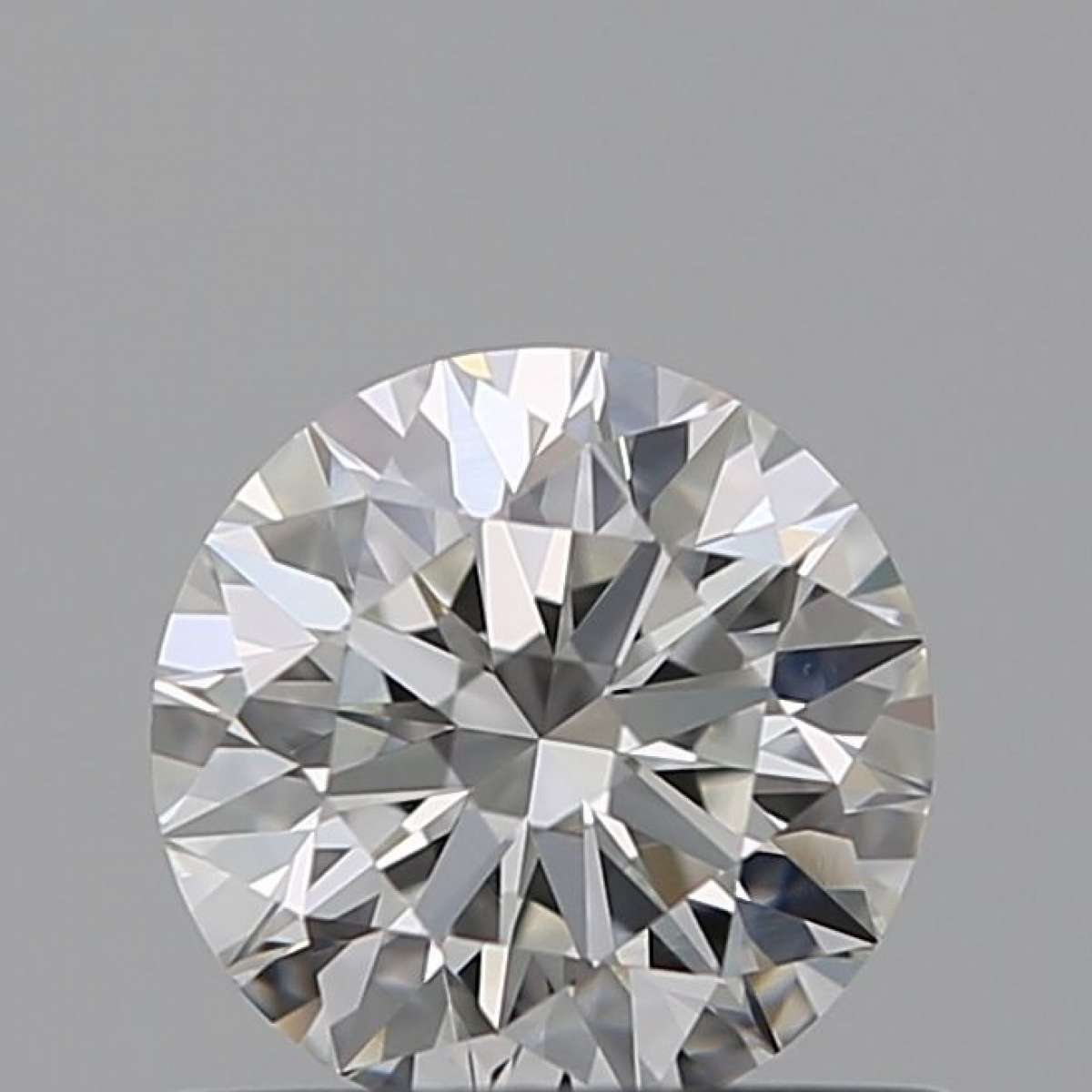 Certified Diamond GIA Carats 0.61 Color H Clarity VVS2  EX  EX  EX Fluorescence NON Brown No Milky No EyeClean 100%
