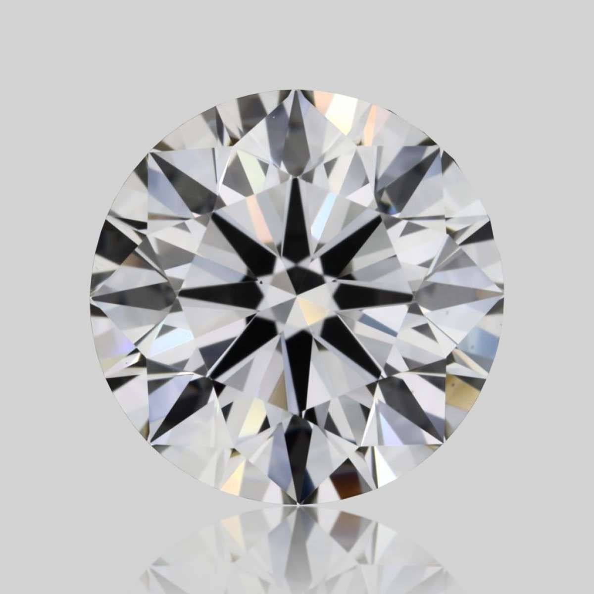 Certified Diamond GIA Carats 1.1 Color H Clarity VS1  EX  EX  EX Fluorescence FNT Brown No Green No Milky No EyeClean 100%