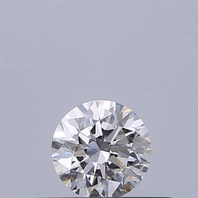 Certified Diamond GIA Carats 0.26 Color F Clarity VVS1  EX  EX  EX Fluorescence NON Brown No Milky No EyeClean 100%