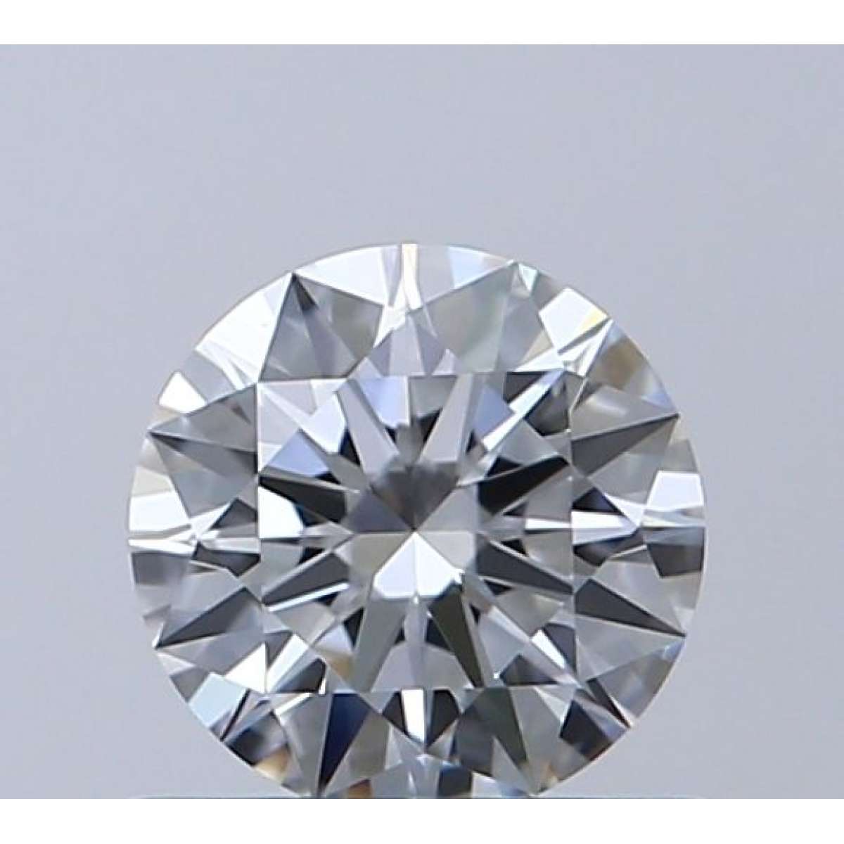 Certified Diamond GIA Carats 0.53 Color F Clarity VVS1  EX  EX  EX Fluorescence FNT Brown No Green No Milky No EyeClean 100%