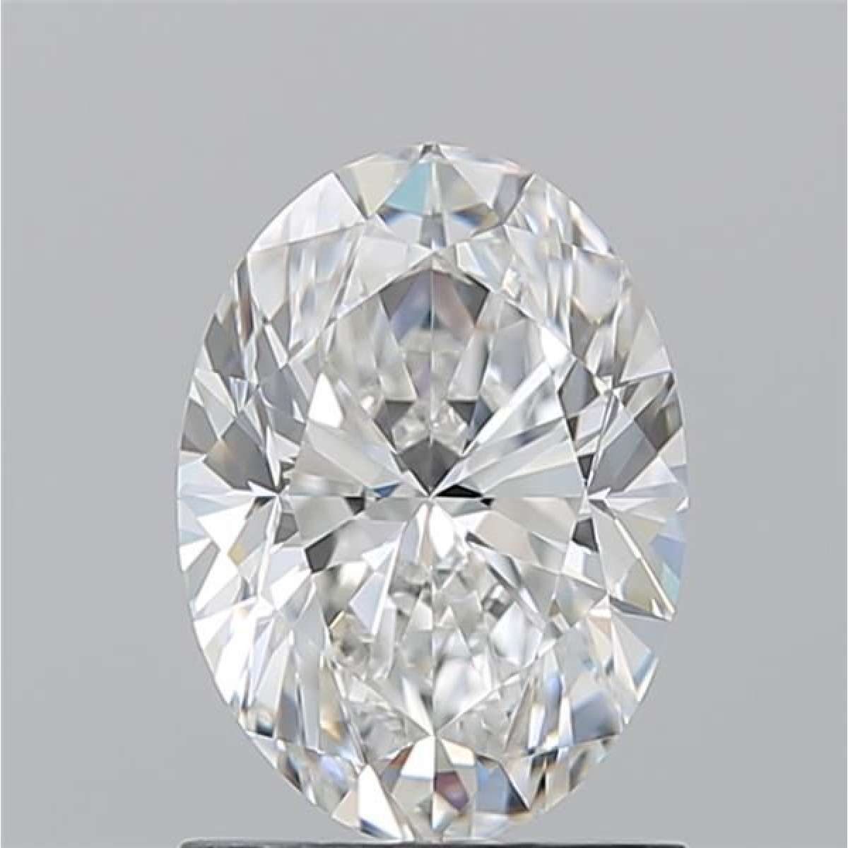 Certified Diamond GIA Carats 1.3 Color F Clarity VVS1  -  EX  EX Fluorescence FNT Brown No Milky No EyeClean 100%