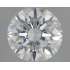 Certified Diamond GIA Carats 0.52 Color F Clarity VVS2  EX  EX  EX Fluorescence NON Brown No Green No Milky No EyeClean 100%