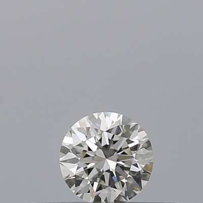 Certified Diamond GIA Carats 0.18 Color H Clarity IF  EX  EX  EX Fluorescence NON Brown No Milky No EyeClean 100%