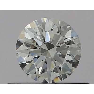 Certified Diamond GIA Carats 0.38 Color E Clarity VVS1  EX  EX  EX Fluorescence MED Brown No Green No Milky No EyeClean 100%
