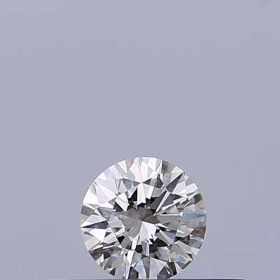 Certified Diamond IGI Carats 0.18 Color G Clarity IF  EX  EX  EX Fluorescence NON Brown No Milky No EyeClean 100%