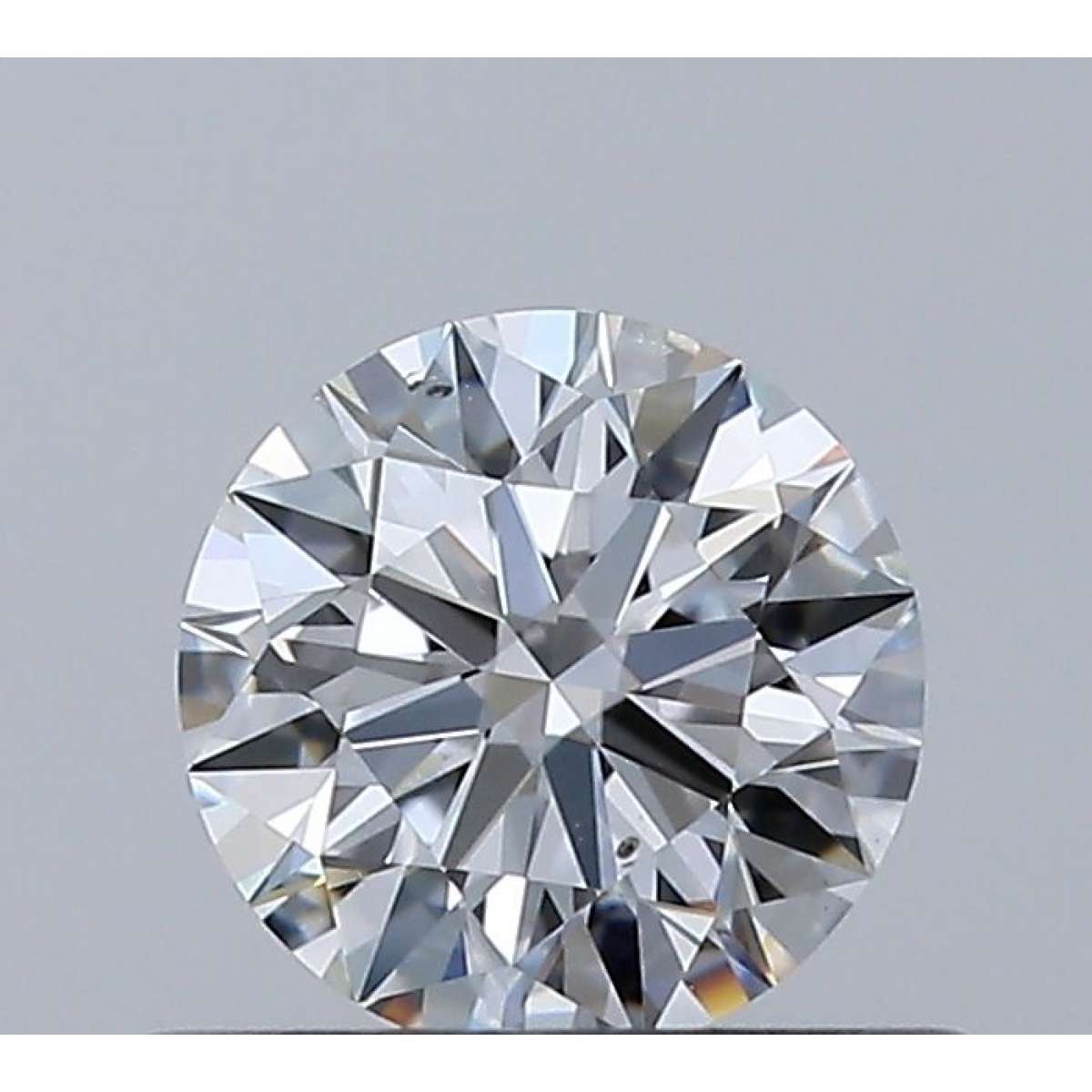 Certified Diamond GIA Carats 0.42 Color F Clarity SI1  EX  EX  EX Fluorescence FNT Brown No Green No Milky No EyeClean 100%