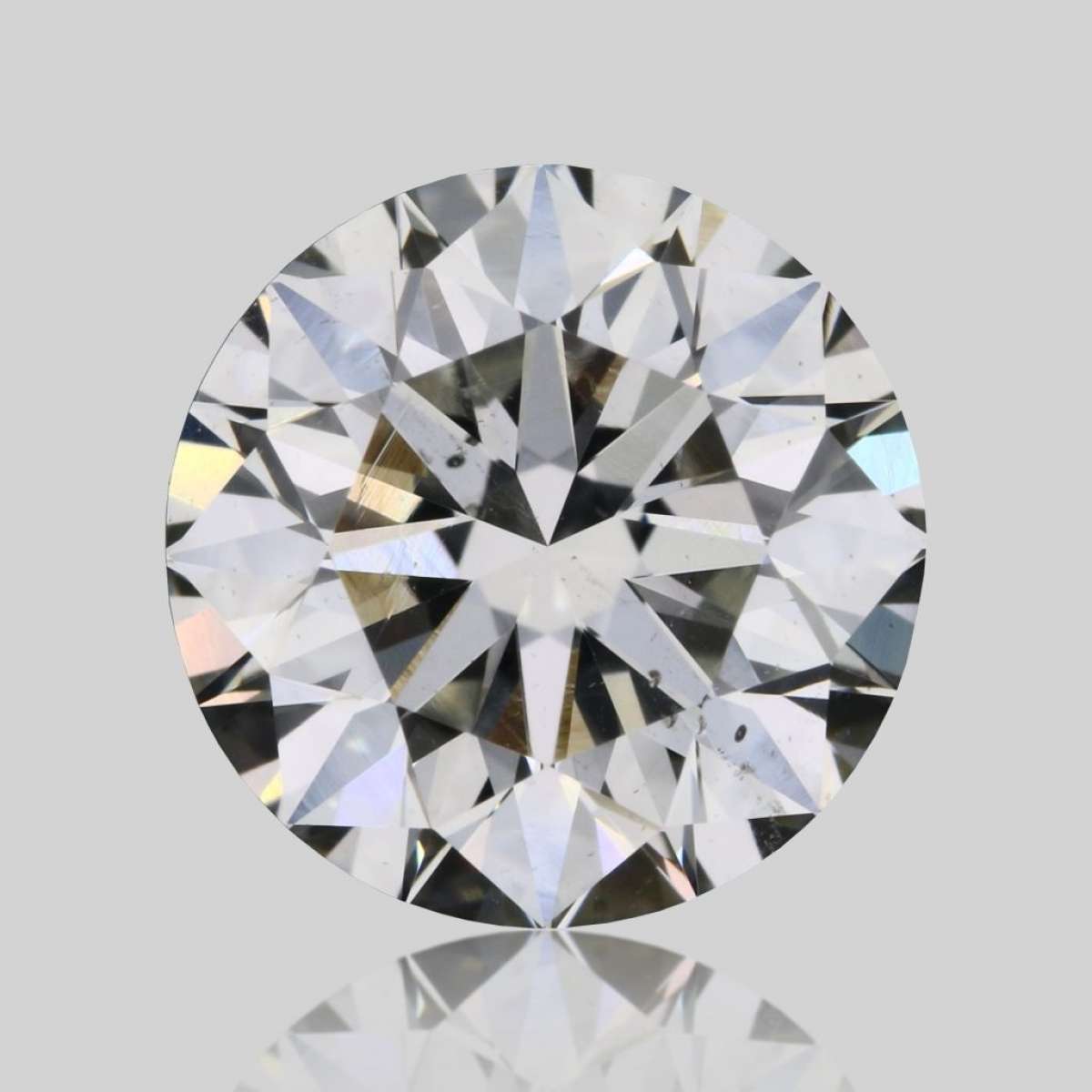 Certified Diamond GIA Carats 1.2 Color G Clarity SI2  EX  EX  EX Fluorescence FNT Brown No Green No Milky No EyeClean 100%