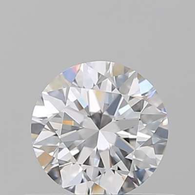Certified Diamond GIA Carats 0.51 Color D Clarity VVS2  EX  EX  EX Fluorescence FNT Brown No Green No Milky No EyeClean 100%