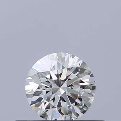 Certified Diamond GIA Carats 0.36 Color F Clarity VVS2  EX  EX  EX Fluorescence MED Brown No Milky No EyeClean 100%