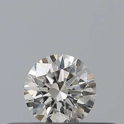 Certified Diamond IGI Carats 0.19 Color H Clarity VVS1  EX  EX  EX Fluorescence NON Brown No Milky No EyeClean 100%