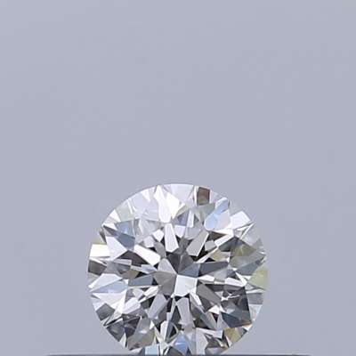 Diamante Certificato GIA Carati 0.23 Colore D Purezza VVS1  EX  EX  EX Fluorescenza NON Brown No Green No Milky No EyeClean 100%
