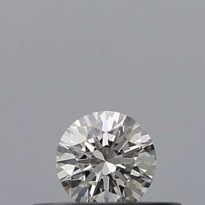 Certified Diamond GIA Carats 0.18 Color G Clarity VVS2  EX  EX  EX Fluorescence NON Brown No Milky No EyeClean 100%