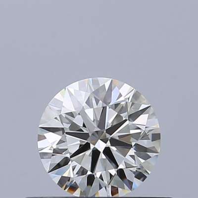 Certified Diamond IGI Carats 0.43 Color G Clarity VVS2  EX  EX  EX Fluorescence NON Brown No Milky No EyeClean 100%
