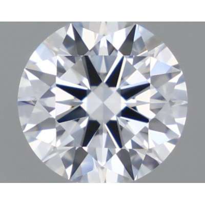 Certified Diamond GIA Carats 0.47 Color D Clarity VVS2  EX  EX  EX Fluorescence FNT Brown No Green No Milky No EyeClean 100%