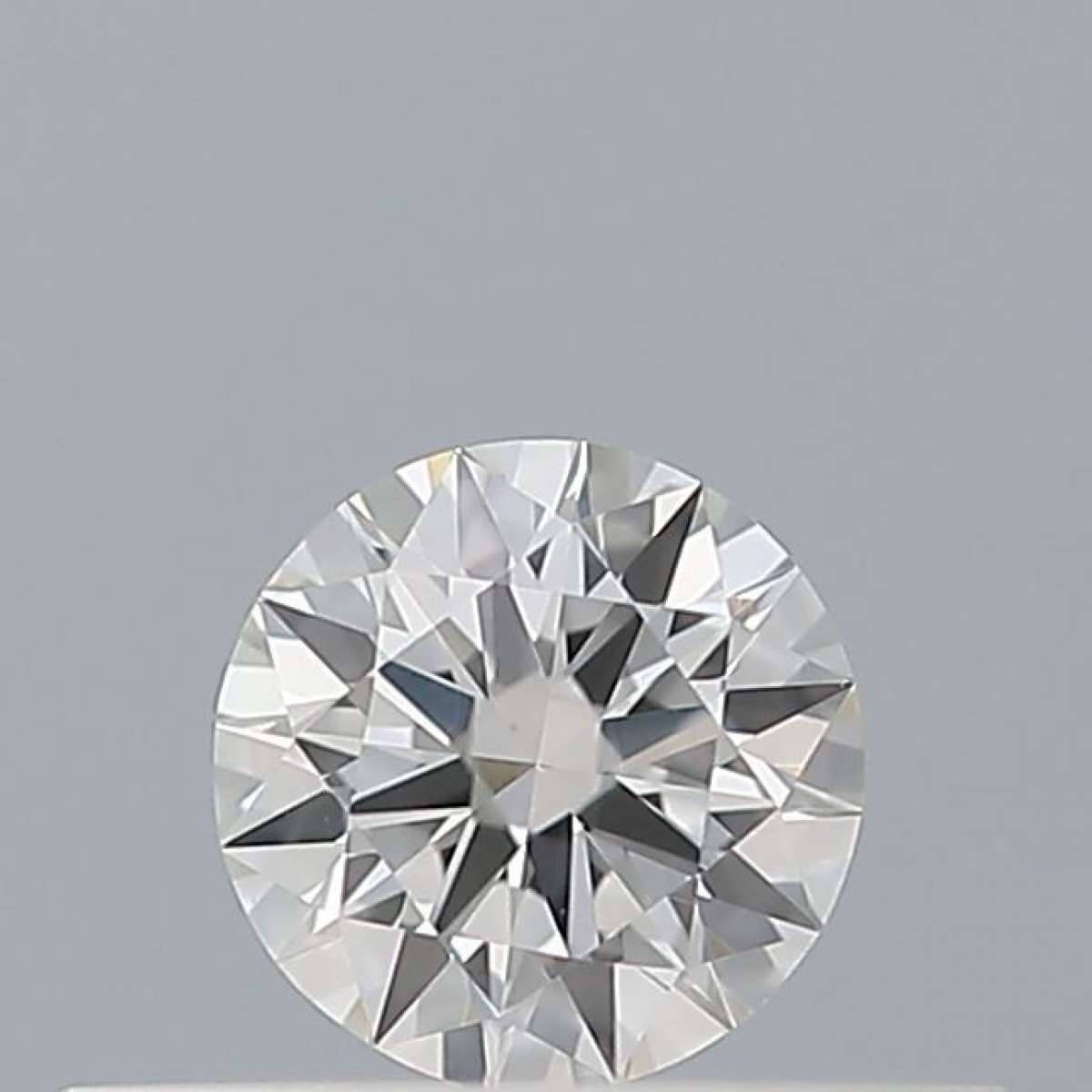 Certified Diamond IGI Carats 0.19 Color F Clarity IF  EX  EX  EX Fluorescence NON Brown No Milky No EyeClean 100%