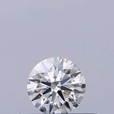 Certified Diamond GIA Carats 0.27 Color F Clarity VVS1  EX  EX  EX Fluorescence NON Brown No Milky No EyeClean 100%