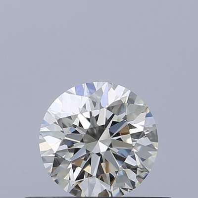 Certified Diamond IGI Carats 0.4 Color H Clarity VVS1  EX  EX  EX Fluorescence NON Brown No Milky No EyeClean 100%