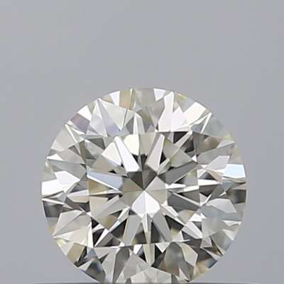 Certified Diamond IGI Carats 0.4 Color H Clarity VVS2  EX  EX  EX Fluorescence NON Brown No Milky No EyeClean 100%