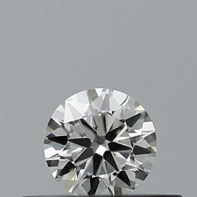 Certified Diamond IGI Carats 0.19 Color F Clarity VS1  EX  EX  EX Fluorescence NON Brown No Milky No EyeClean 100%