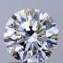 Certified Diamond GIA Carats 1.3 Color D Clarity VVS2  EX  EX  EX Fluorescence MED Brown No Green No Milky No EyeClean 100%