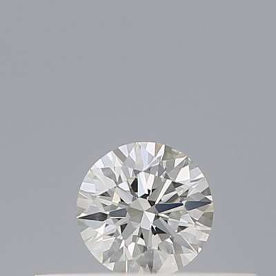 Certified Diamond IGI Carats 0.18 Color G Clarity VVS1  EX  EX  EX Fluorescence NON Brown No Milky No EyeClean 100%