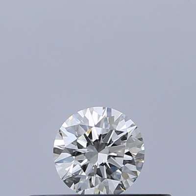 Certified Diamond IGI Carats 0.2 Color F Clarity VVS1  EX  EX  EX Fluorescence NON Brown No Milky No EyeClean 100%