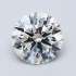 Certified Diamond GIA Carats 1.52 Color F Clarity VS2  EX  EX  EX Fluorescence NON Brown No Green No Milky No EyeClean 100%