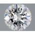 Certified Diamond GIA Carats 1.0 Color D Clarity VVS2  EX  EX  EX Fluorescence FNT Brown No Green No Milky No EyeClean 100%