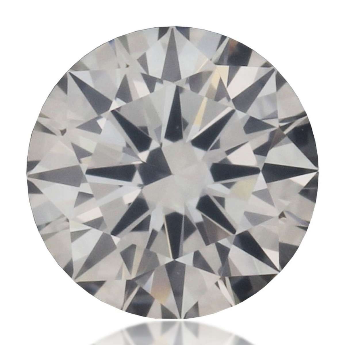 Certified Diamond GIA Carats 0.3 Color F Clarity VVS1  EX  EX  EX Fluorescence FNT Brown No Green No Milky No EyeClean 100%