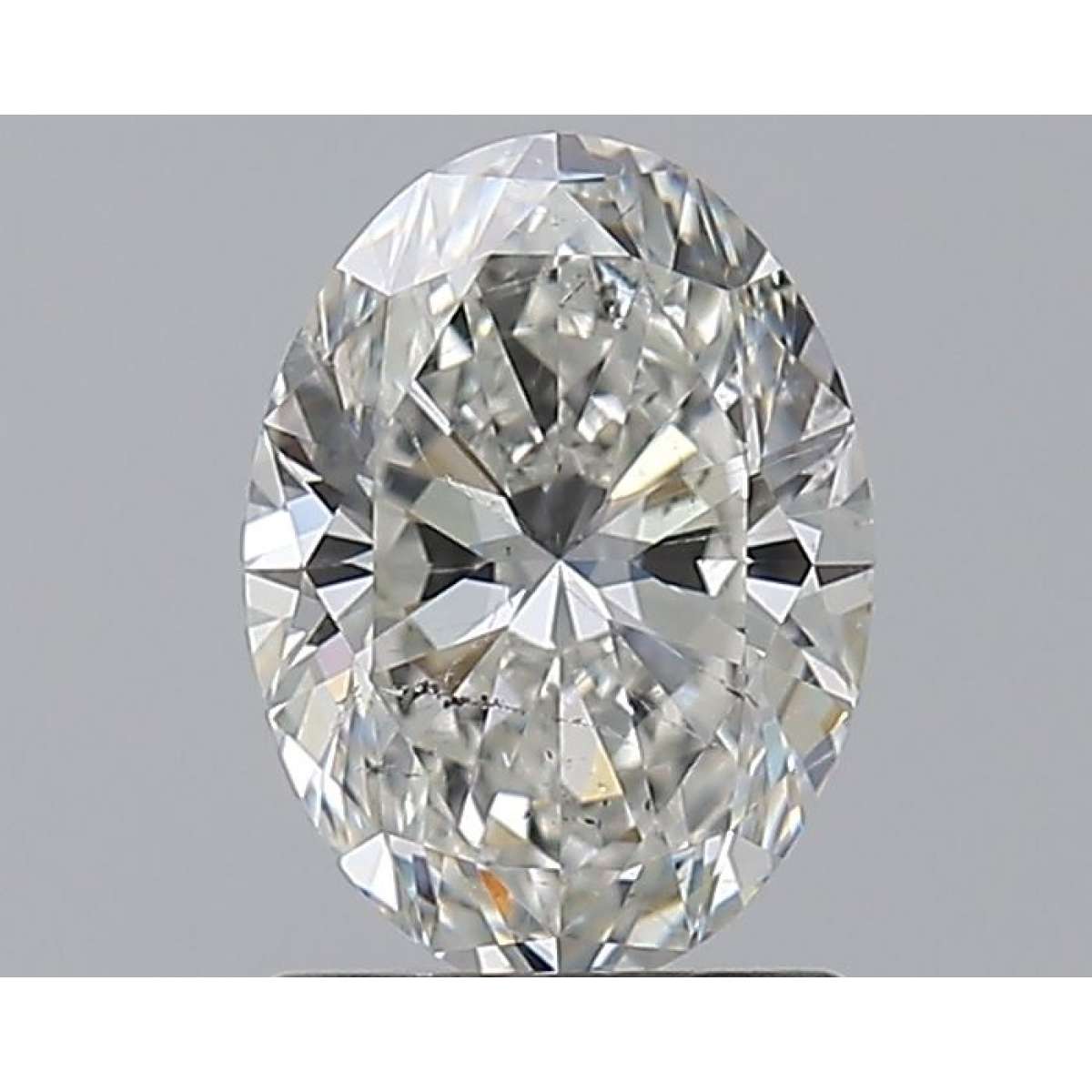 Certified Diamond GIA Carats 1.29 Color H Clarity SI2  -  EX  EX Fluorescence FNT Brown No Green No Milky No EyeClean 100%