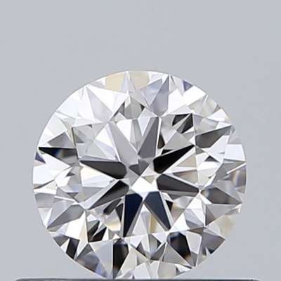 Certified Diamond GIA Carats 0.5 Color D Clarity VVS1  VG  EX  VG Fluorescence NON Brown No Green No Milky No EyeClean 100%