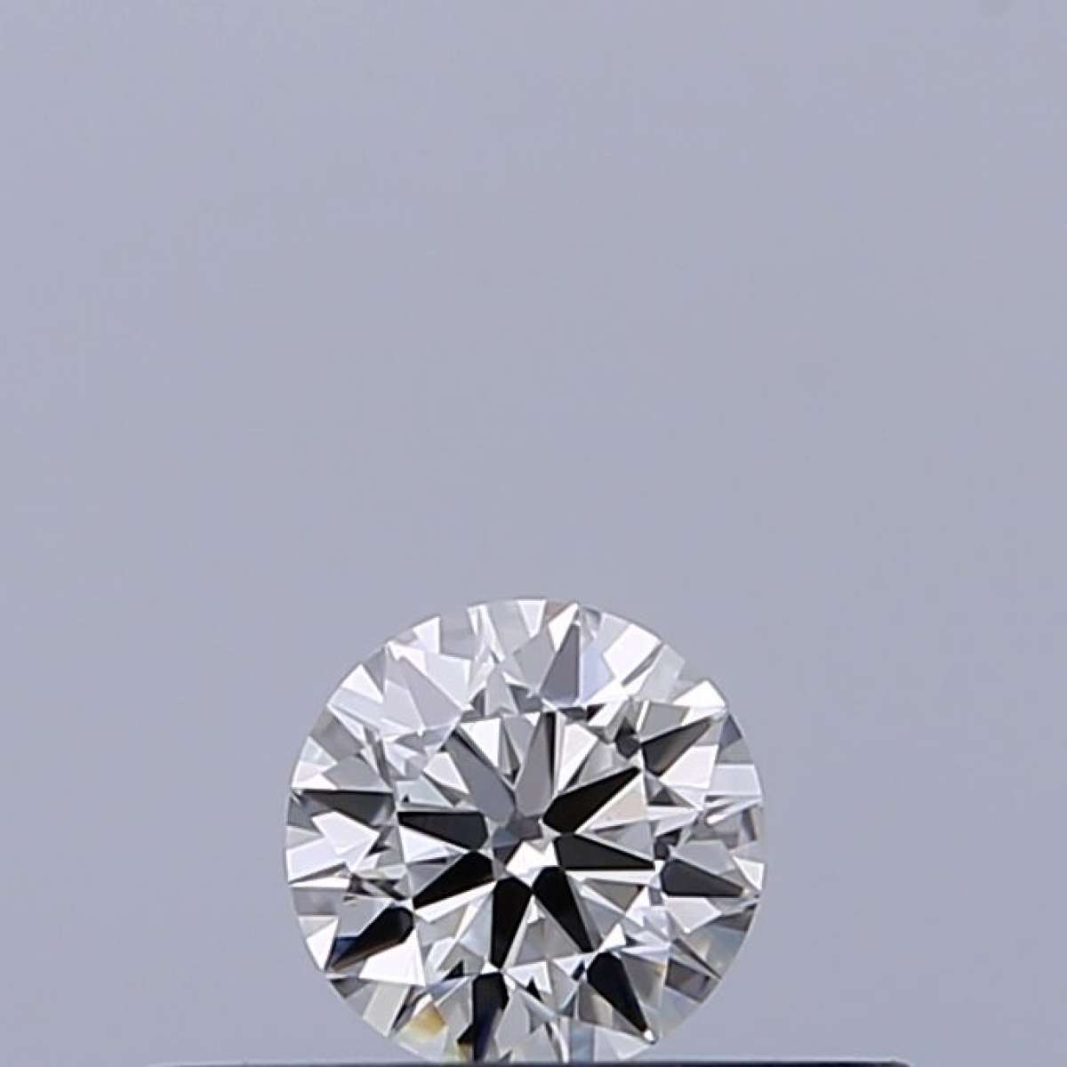 Certified Diamond IGI Carats 0.18 Color F Clarity VVS2  EX  EX  EX Fluorescence NON Brown No Milky No EyeClean 100%