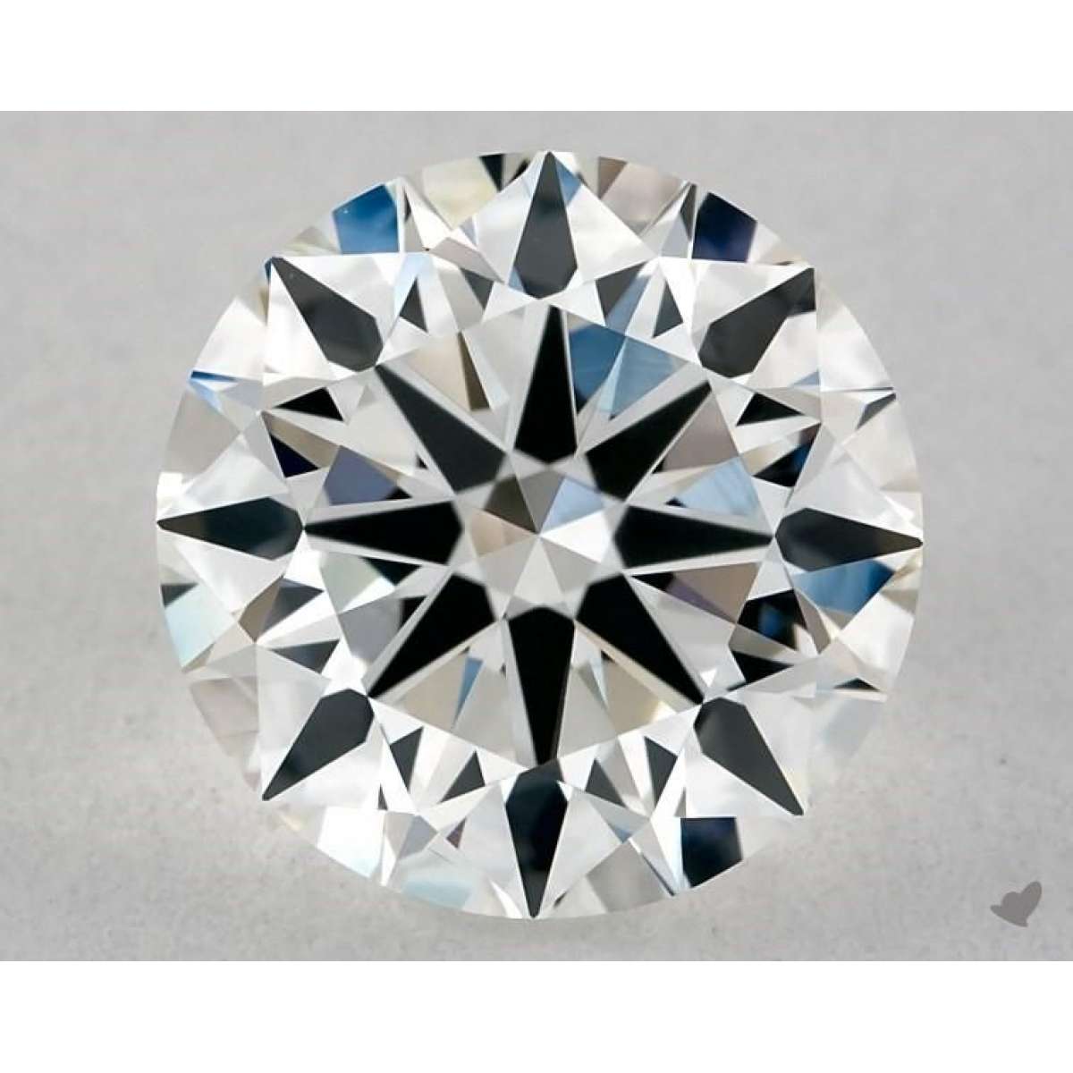 Certified Diamond GIA Carats 1.01 Color F Clarity VVS1  VG  EX  EX Fluorescence NON Brown No Green No Milky No EyeClean 100%