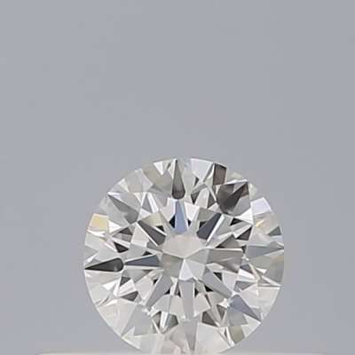 Diamante Certificato GIA Carati 0.18 Colore F Purezza VS2  EX  EX  EX Fluorescenza FNT Brown No Milky No EyeClean 100%