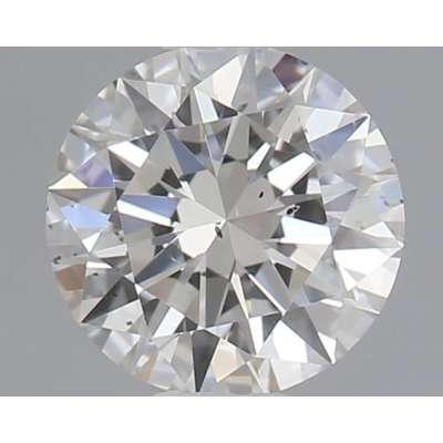 Certified Diamond GIA Carats 0.37 Color H Clarity SI1  EX  EX  EX Fluorescence FNT Brown No Green No Milky No EyeClean 100%