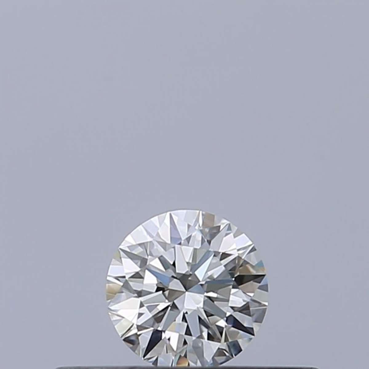 Certified Diamond IGI Carats 0.18 Color F Clarity IF  EX  EX  EX Fluorescence NON Brown No Milky No EyeClean 100%