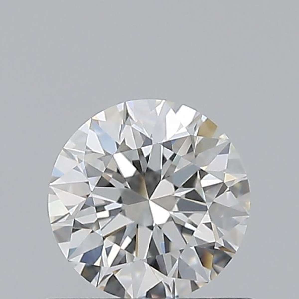 Certified Diamond GIA Carats 0.52 Color F Clarity VVS2  EX  EX  EX Fluorescence FNT Brown No Green No Milky No EyeClean 100%