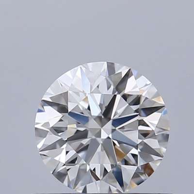 Certified Diamond GIA Carats 0.6 Color F Clarity VVS2  EX  EX  EX Fluorescence NON Brown No Milky No EyeClean 100%
