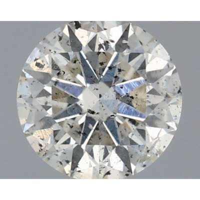 Certified Diamond IGI Carats 0.42 Color H Clarity SI2  EX  VG  VG Fluorescence FNT Brown No Green No Milky No EyeClean 100%