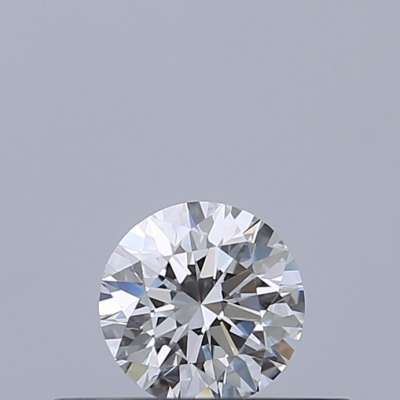 Certified Diamond GIA Carats 0.25 Color D Clarity VVS2  EX  EX  EX Fluorescence NON Brown No Green No Milky No EyeClean 100%