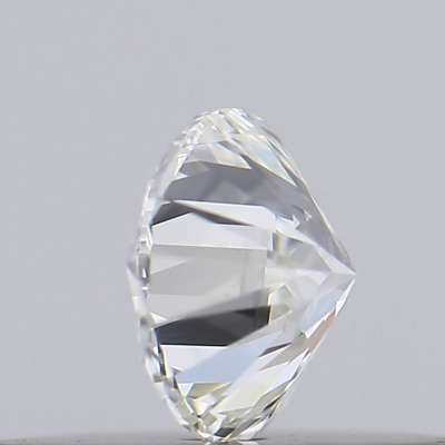 Certified Diamond GIA Carats 0.18 Color H Clarity VVS2  EX  EX  EX Fluorescence NON Brown No Green No Milky No EyeClean 100%