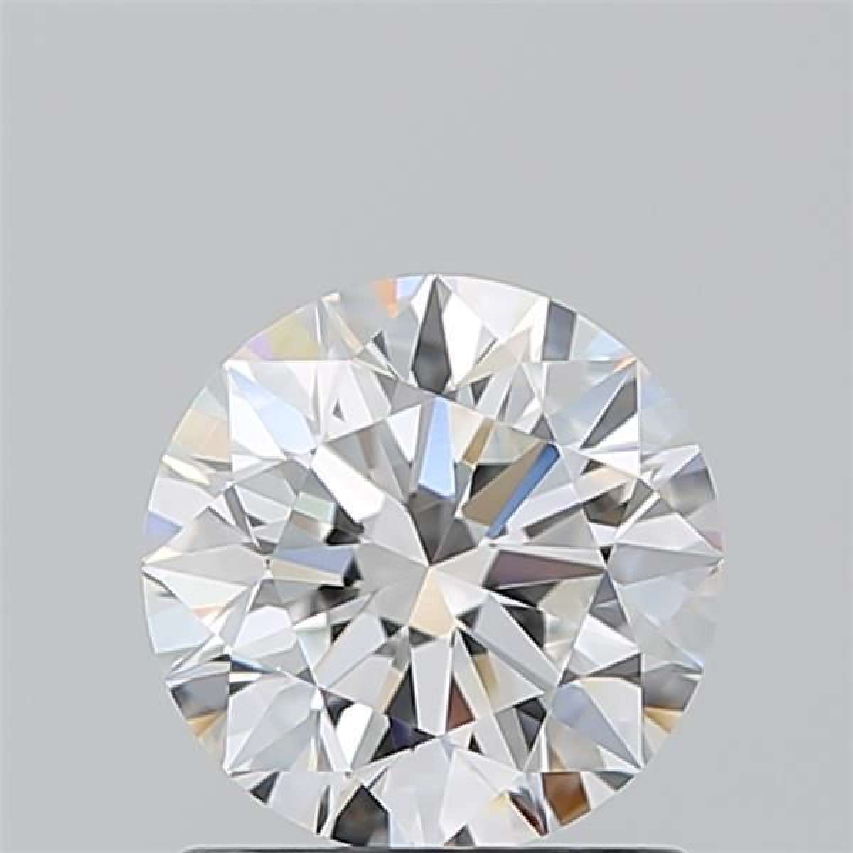 Certified Diamond GIA Carats 1.2 Color F Clarity VVS2  EX  EX  EX Fluorescence NON Brown No Milky No EyeClean 100%