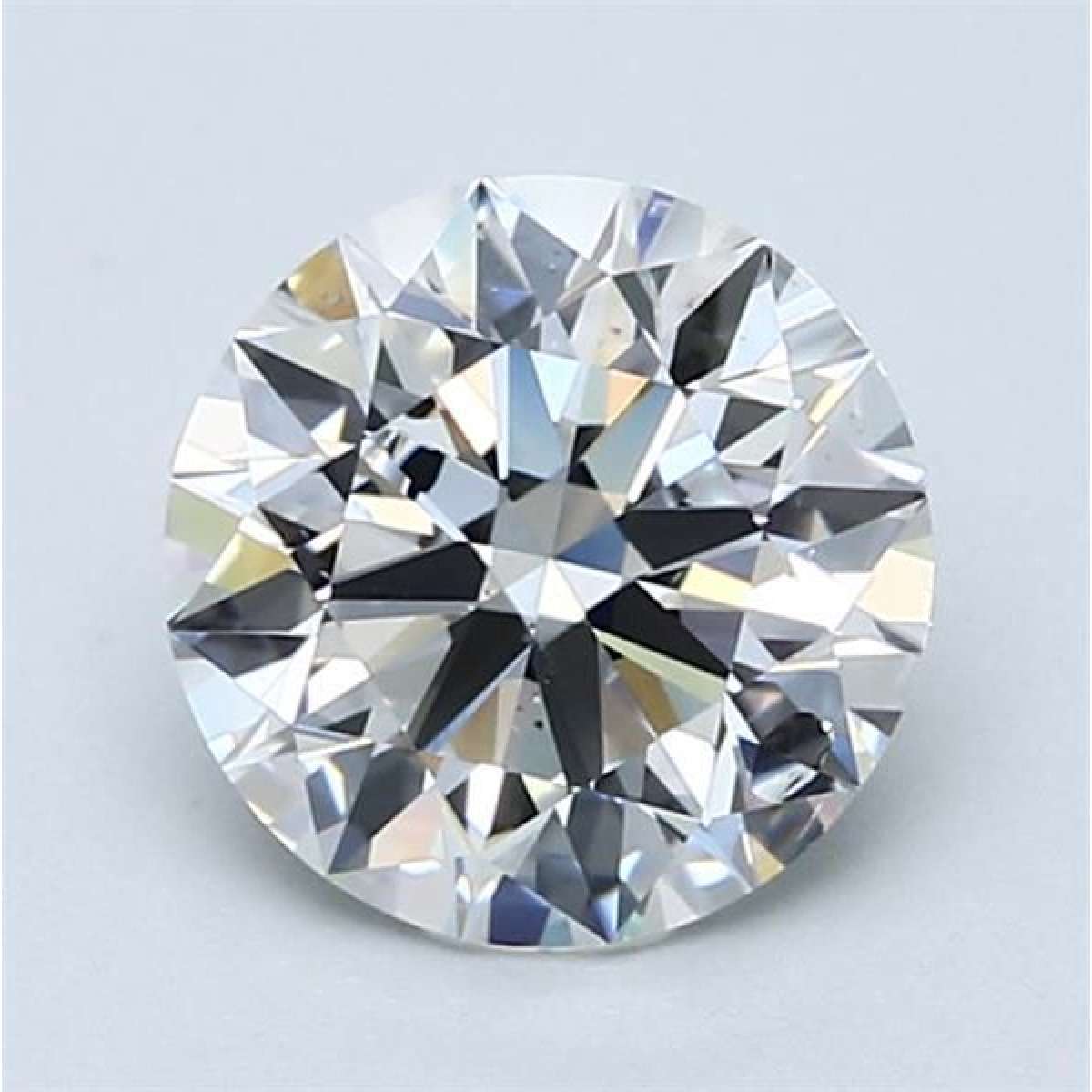 Diamante Certificato GIA Carati 1.7 Colore G Purezza SI1  EX  EX  EX Fluorescenza NON Brown No Green No Milky No EyeClean 100%