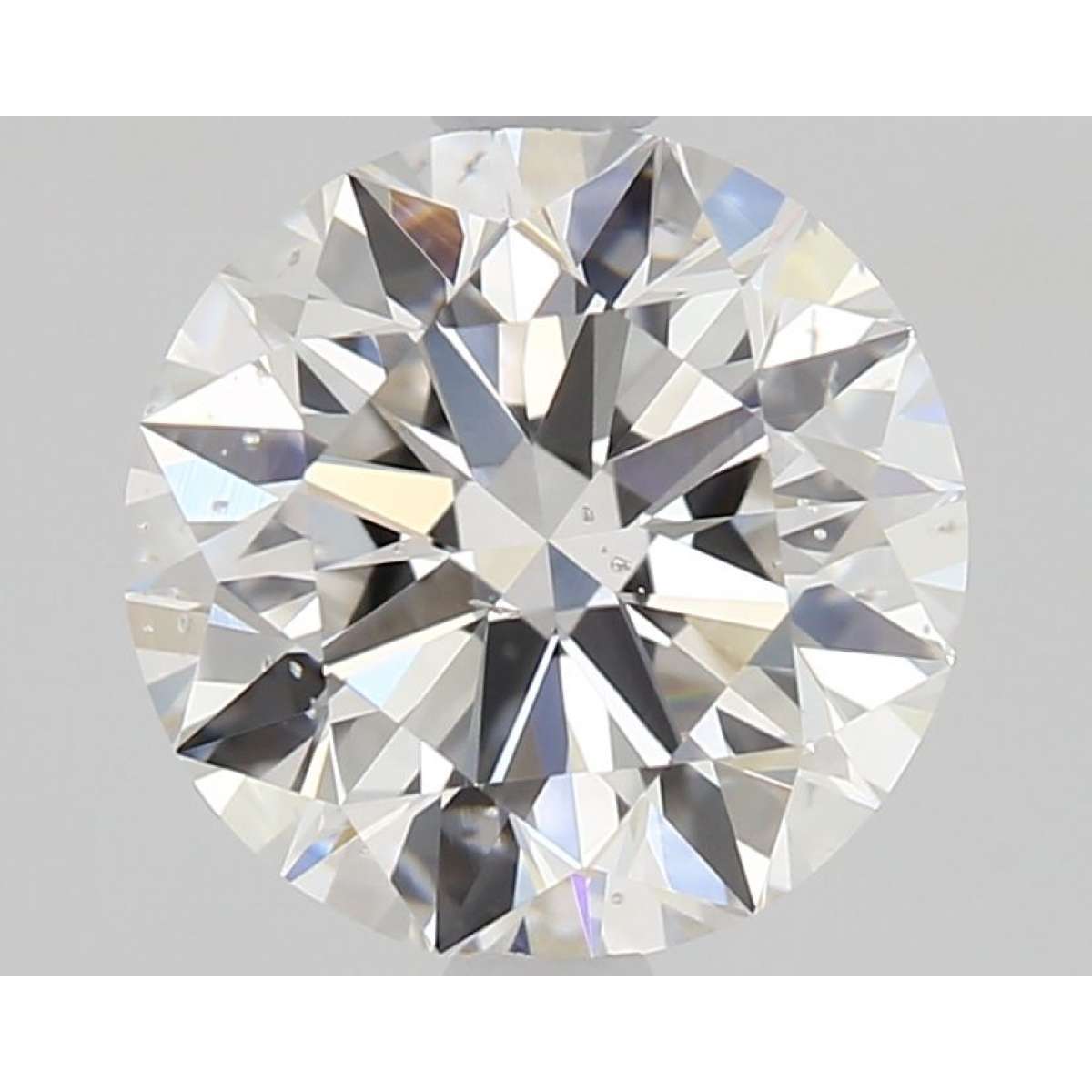Certified Diamond GIA Carats 1.27 Color H Clarity SI1  EX  EX  EX Fluorescence FNT Brown No Green No Milky No EyeClean 100%