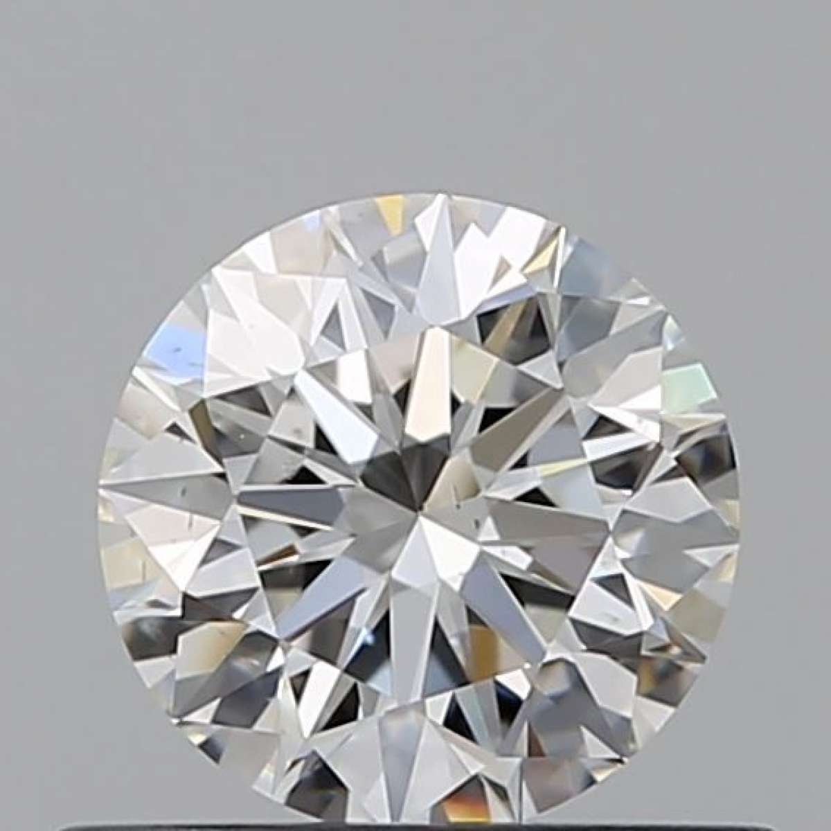 Certified Diamond GIA Carats 0.54 Color F Clarity VS2  EX  EX  EX Fluorescence NON Brown No Green No Milky No EyeClean 100%