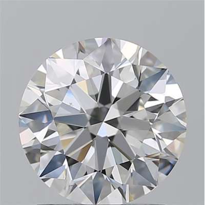 Diamante Certificato GIA Carati 1.7 Colore H Purezza VS2  EX  EX  EX Fluorescenza NON Brown No Milky No EyeClean 100%
