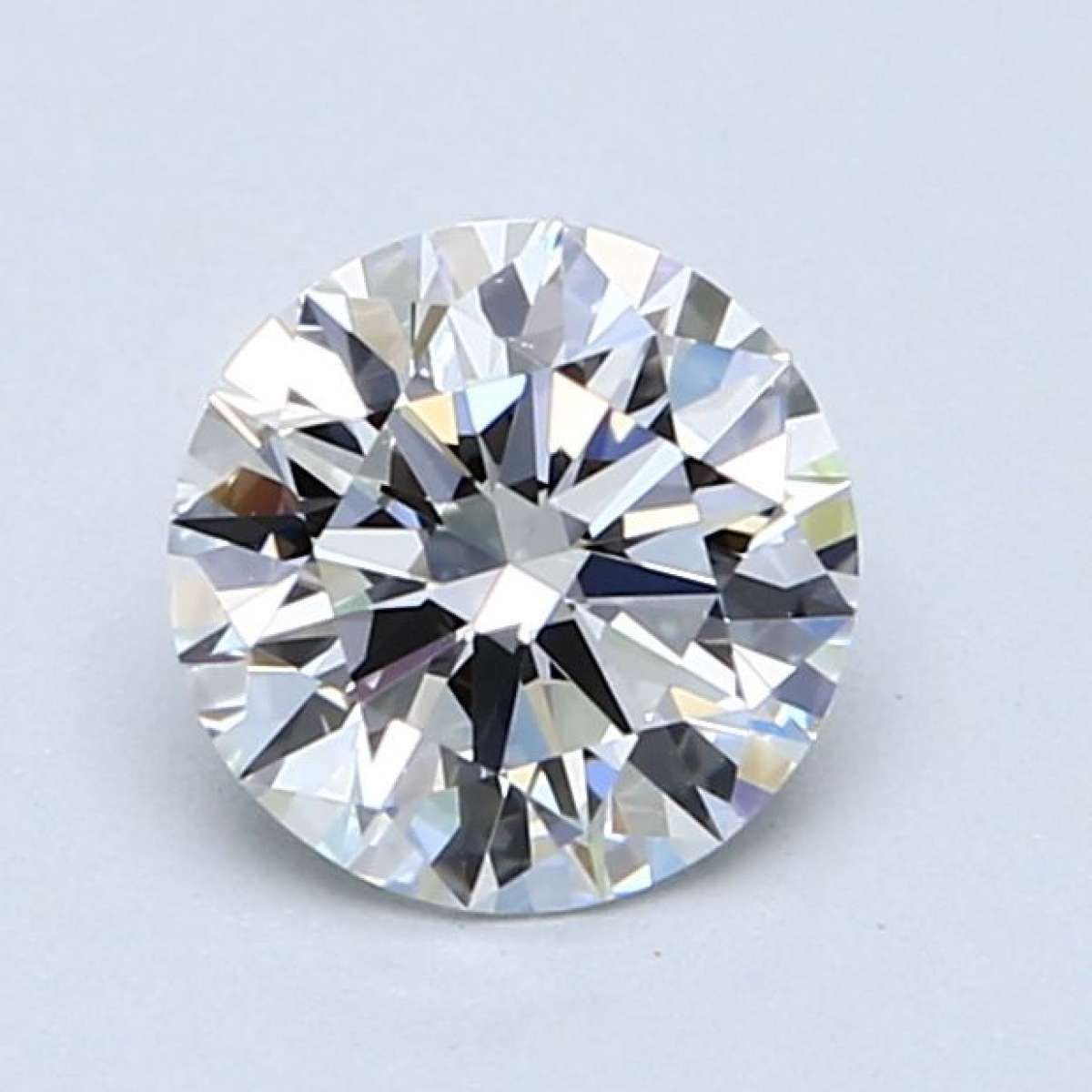 Certified Diamond GIA Carats 1.09 Color F Clarity VVS1  EX  EX  EX Fluorescence NON Brown No Green No Milky No EyeClean 100%
